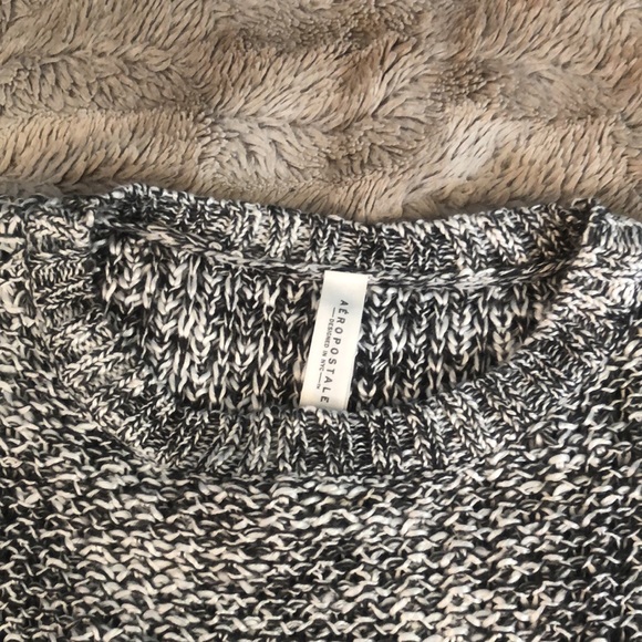 Gray knit AEROPOSTLE sweater - Picture 3 of 5